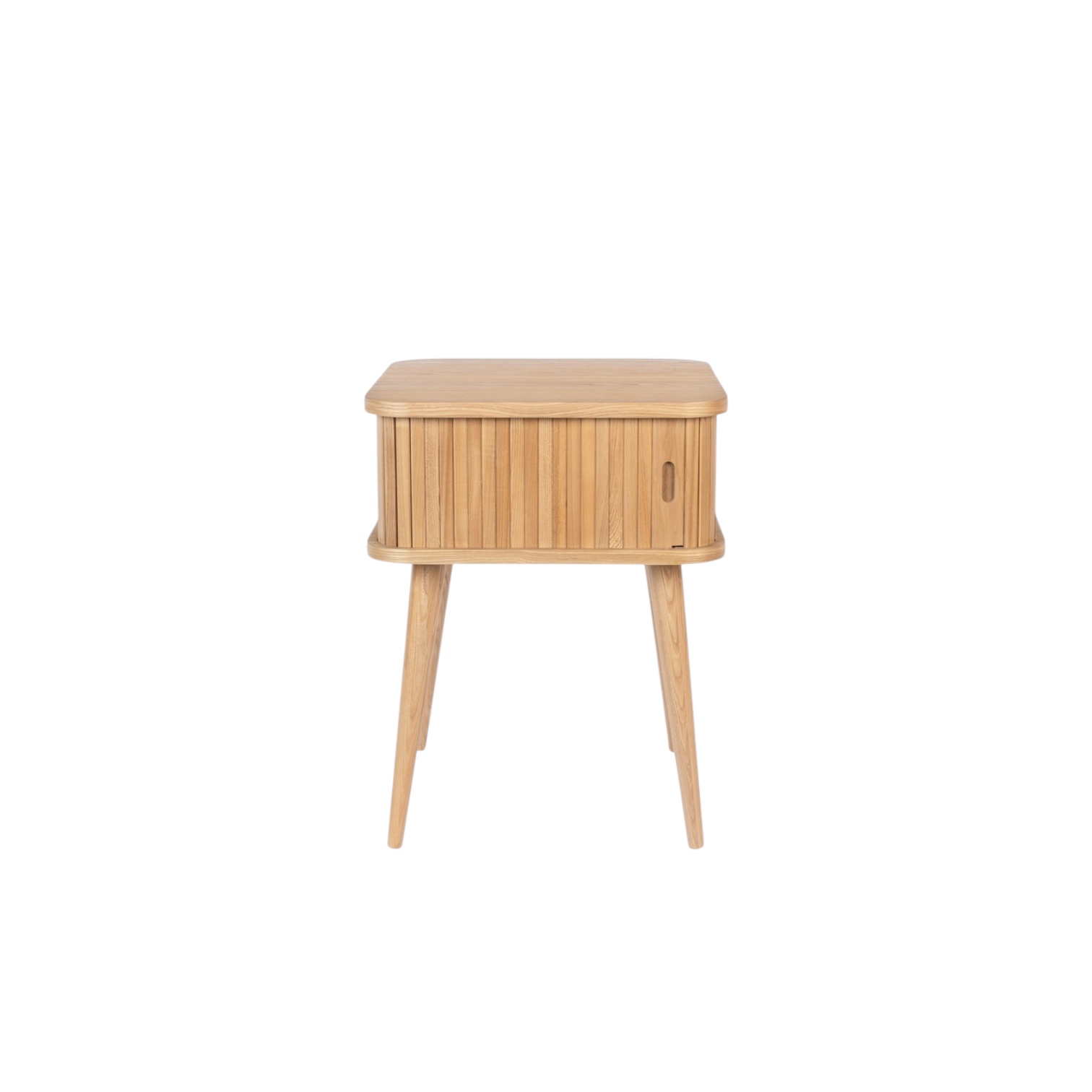 Image of Beistelltisch Zuiver Barbier 45x45 cm, Esche, Quadratisch, Neu Tisch - Optimal für moderne Büroeinrichtung