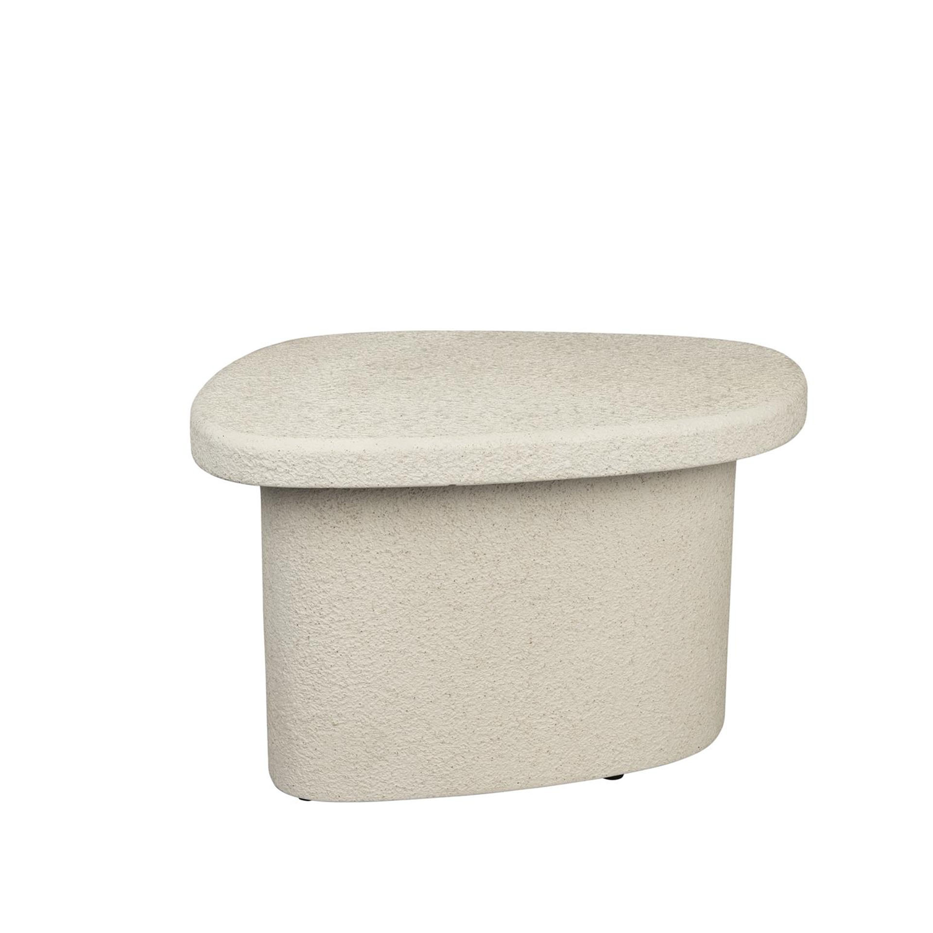 Image of Beistelltisch Dutchbone Veda 57x45 cm, Beige, Rechteckig, Neu Tisch - Optimal für moderne Büroeinrichtung