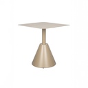 Bistrotisch White Label Living Fabby (Beige)