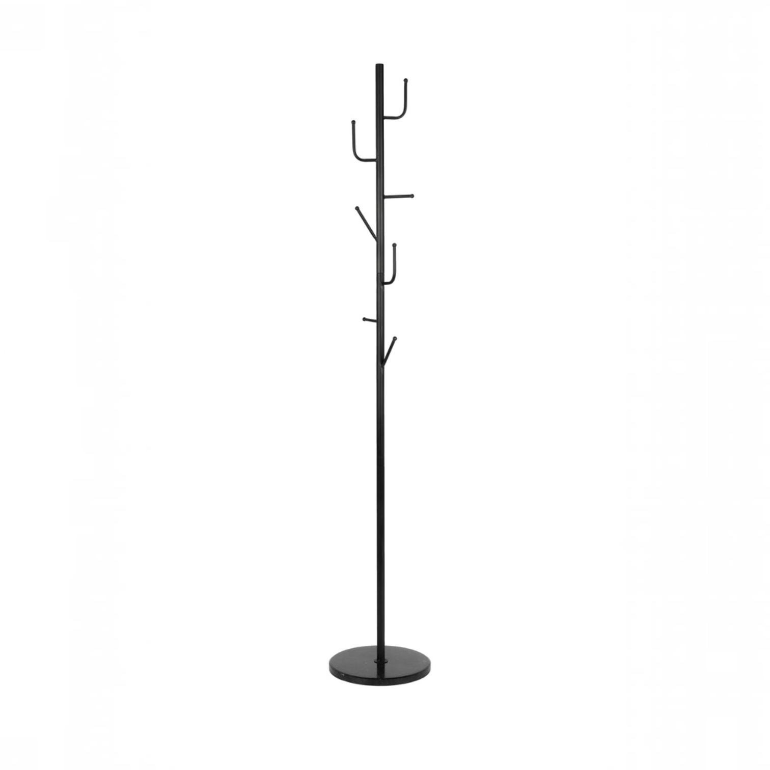 Image of Garderobenständer White Label Living Twiggy Schwarz, Neu
