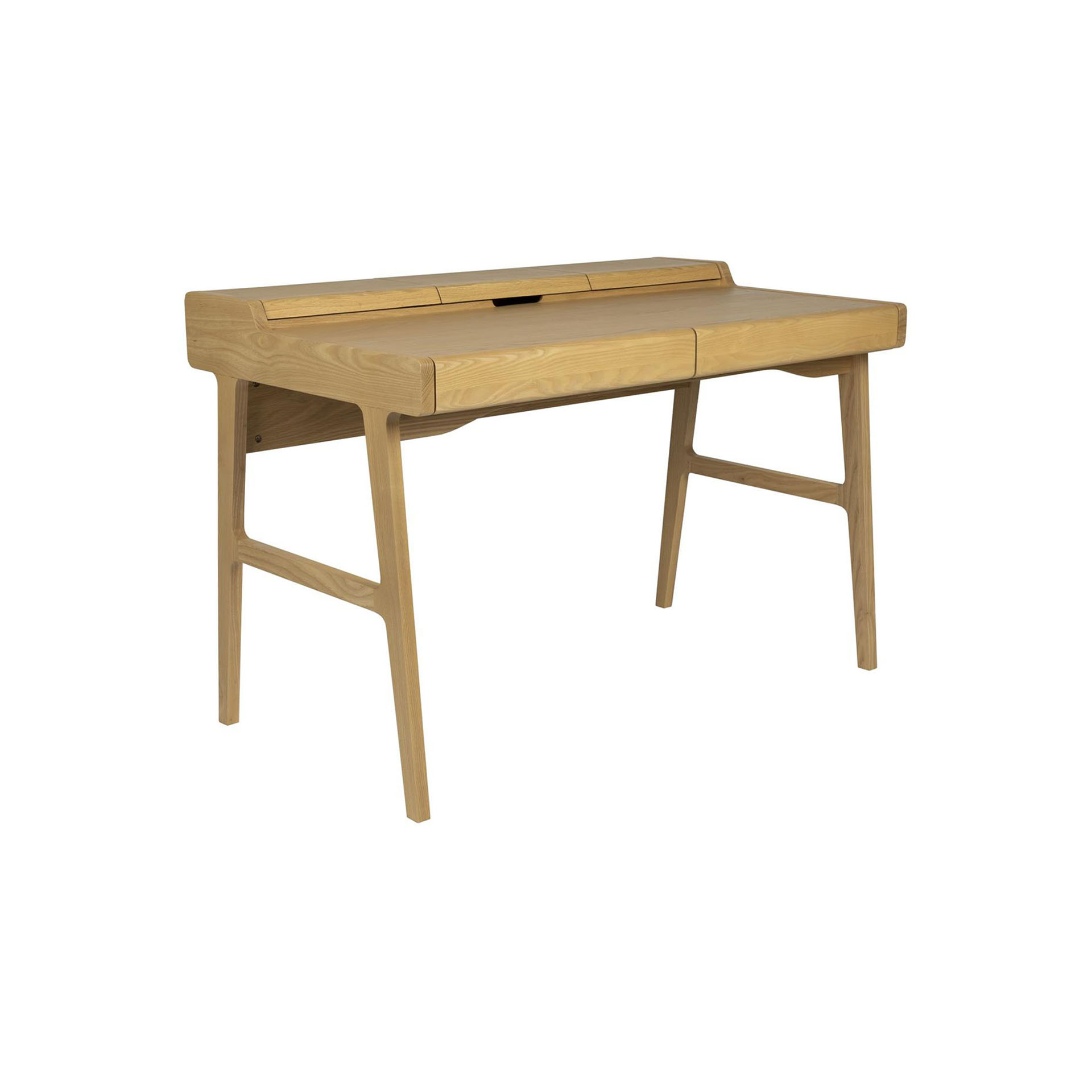Image of Schreibtisch Zuiver Kaat 120x70 cm, Eiche, Neu, Bürotisch - für Büro oder Homeoffice