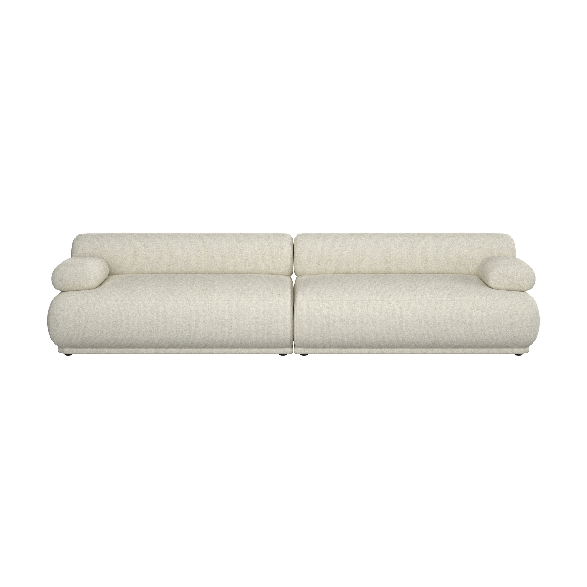 Image of 3-Sitzer Loungesofa Zuiver Rembrandt, 316 x 97 cm, Beige, Neu, Eleganz & Komfort - Ideal für entspannte Stunden