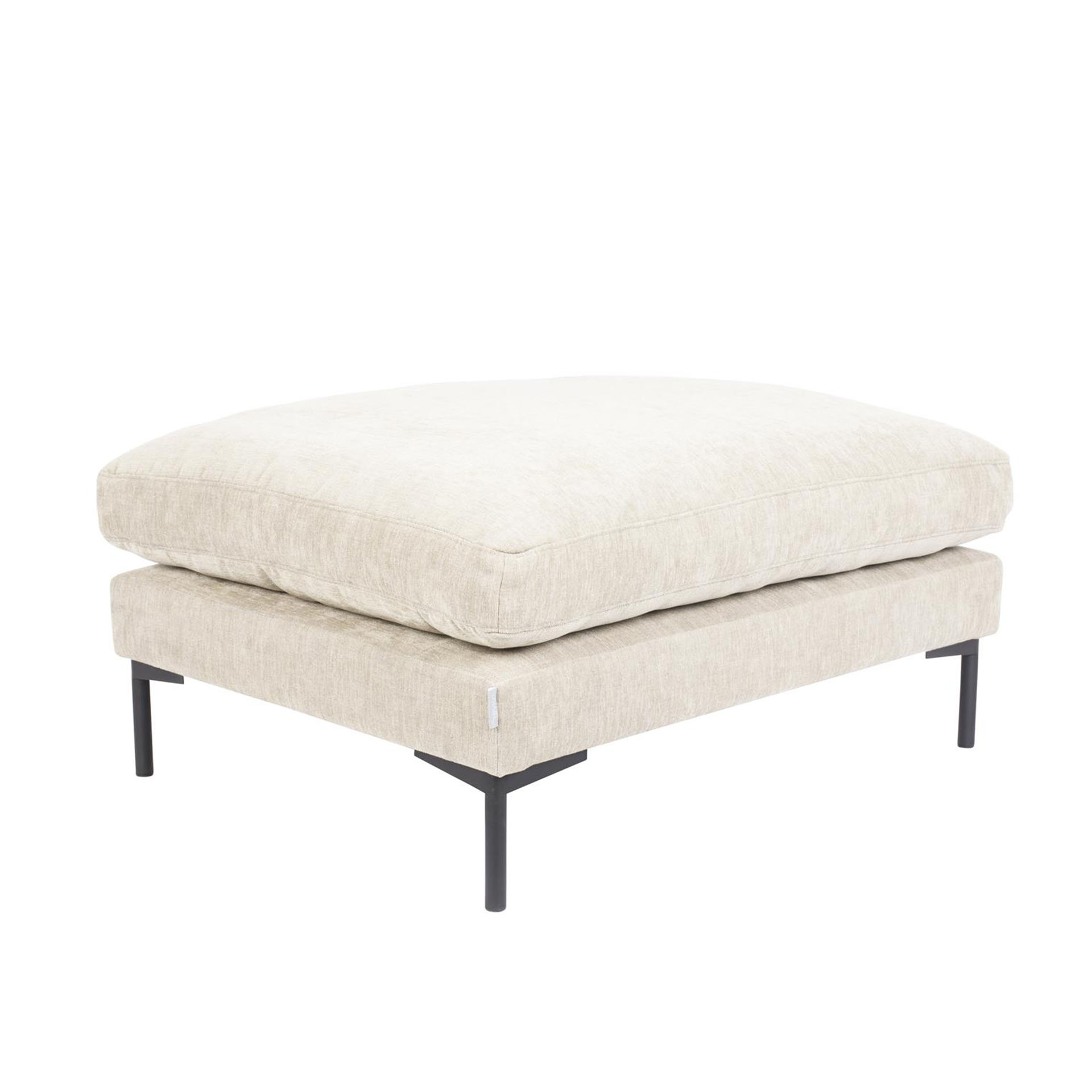 Image of Hocker Loungesofa Zuiver Summer, 102 x 80 cm, Crème, Neu, Eleganz & Komfort - Ideal für entspannte Stunden