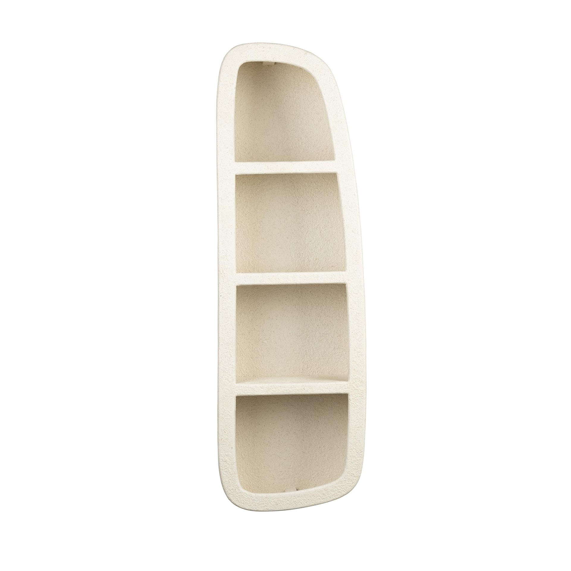 Étagère murale Dutchbone Veda, Beige, 0 Dossier haut, 23 x 120 x 38 cm, Nouveau - Parfait pour le salon et les espaces de rangement
