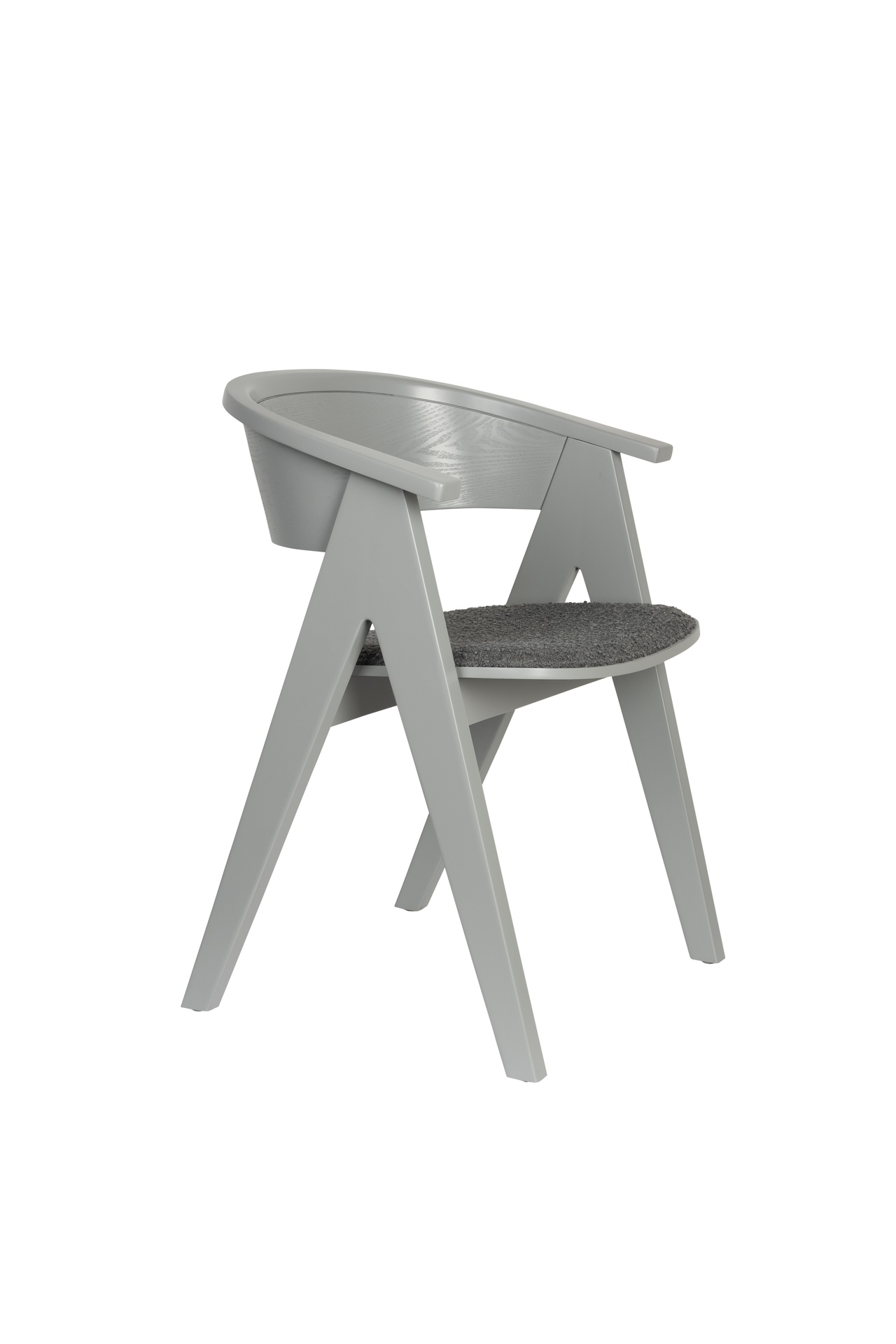 Image of Zuiver Ndsm Stuhl Grau, Neu - Perfekt für komfortables Sitzen