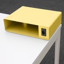 Steckdosenleiste Box - Organizer Lista LO (Hellgelb)