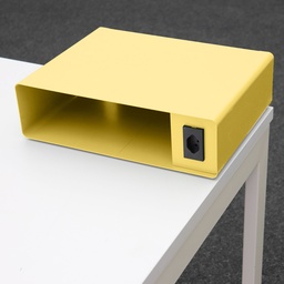 Steckdosenleiste Box - Organizer Lista LO (Hellgelb)