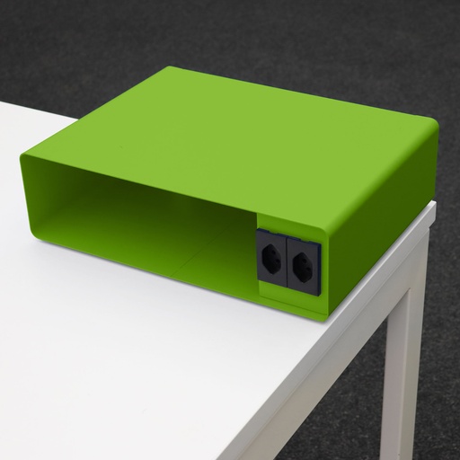 Steckdosenleiste Box - Organizer Lista LO (Grün)