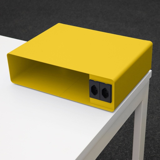 Steckdosenleiste Box - Organizer Lista LO (Gelb)