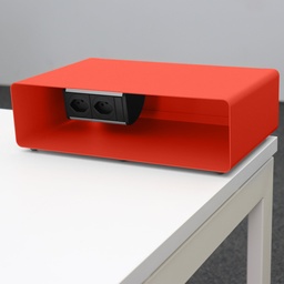Steckdosenleiste Box - Organizer Lista LO (Rot)