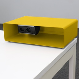 Steckdosenleiste Box - Organizer Lista LO (Gelb)