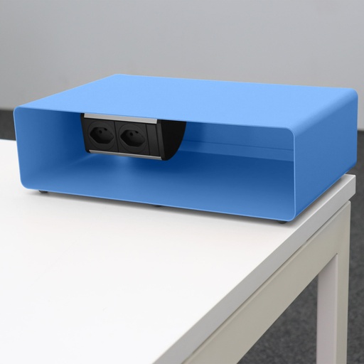 Steckdosenleiste Box - Organizer Lista LO (Hellblau)