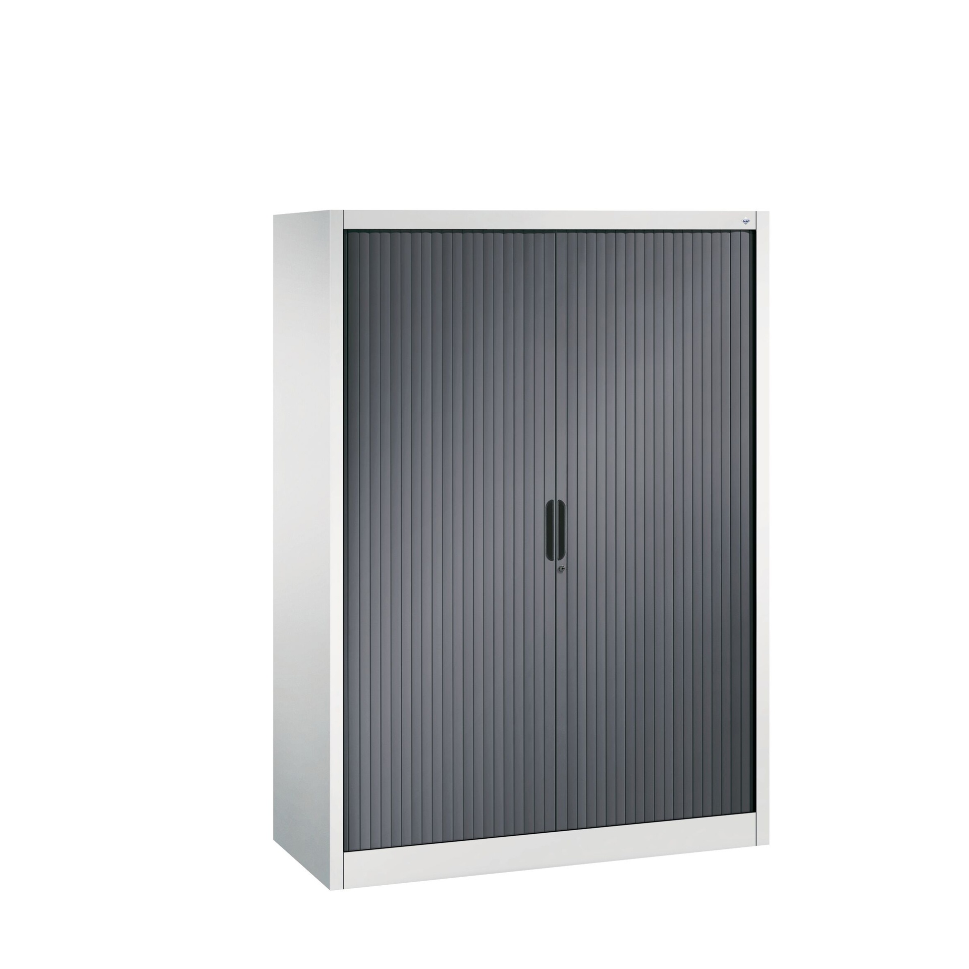 Image of Rollladenschrank C+P Omnispace 120 x 42 x 166 cm, Anthrazit/RAL 7035 Lichtgrau, mit Schlüssel, Neu - platzsparende Lösung