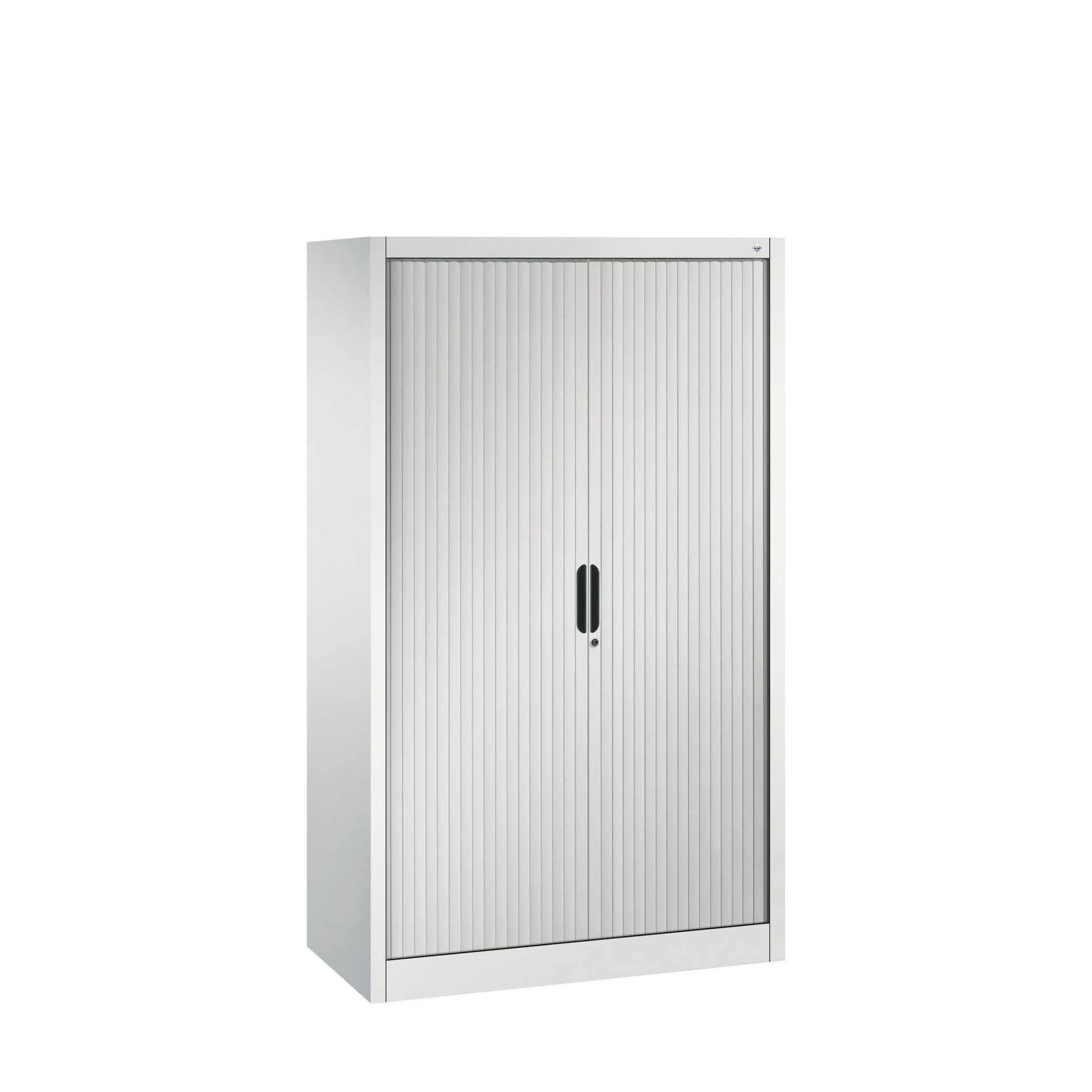 Image of Rollladenschrank C+P Omnispace 100 x 42 x 166 cm, Lichtgrau, mit Schlüssel, Neu - platzsparende Lösung