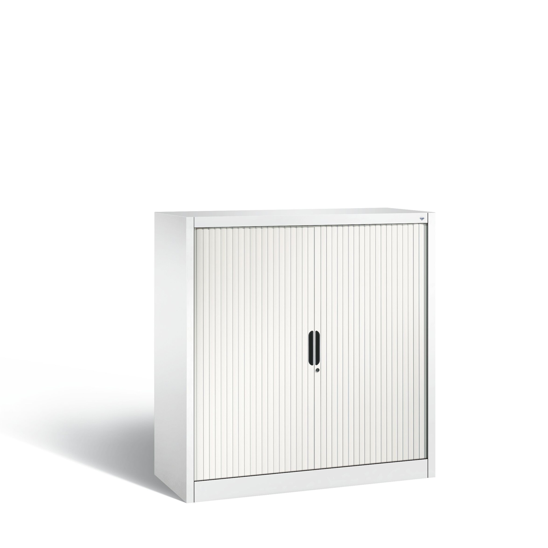 Image of Rollladenschrank C+P Omnispace 120 x 42 x 123 cm, Weiss, mit Schlüssel, Neu - platzsparende Lösung
