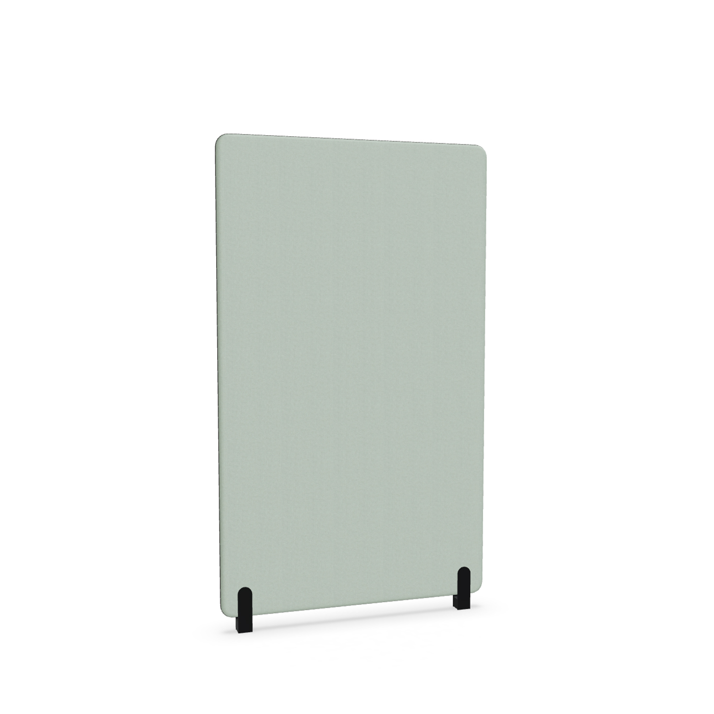 Image of Trennwand Mdd Sonic 100x165 cm, Distanzfüsse, Grün/Schwarz, Neu