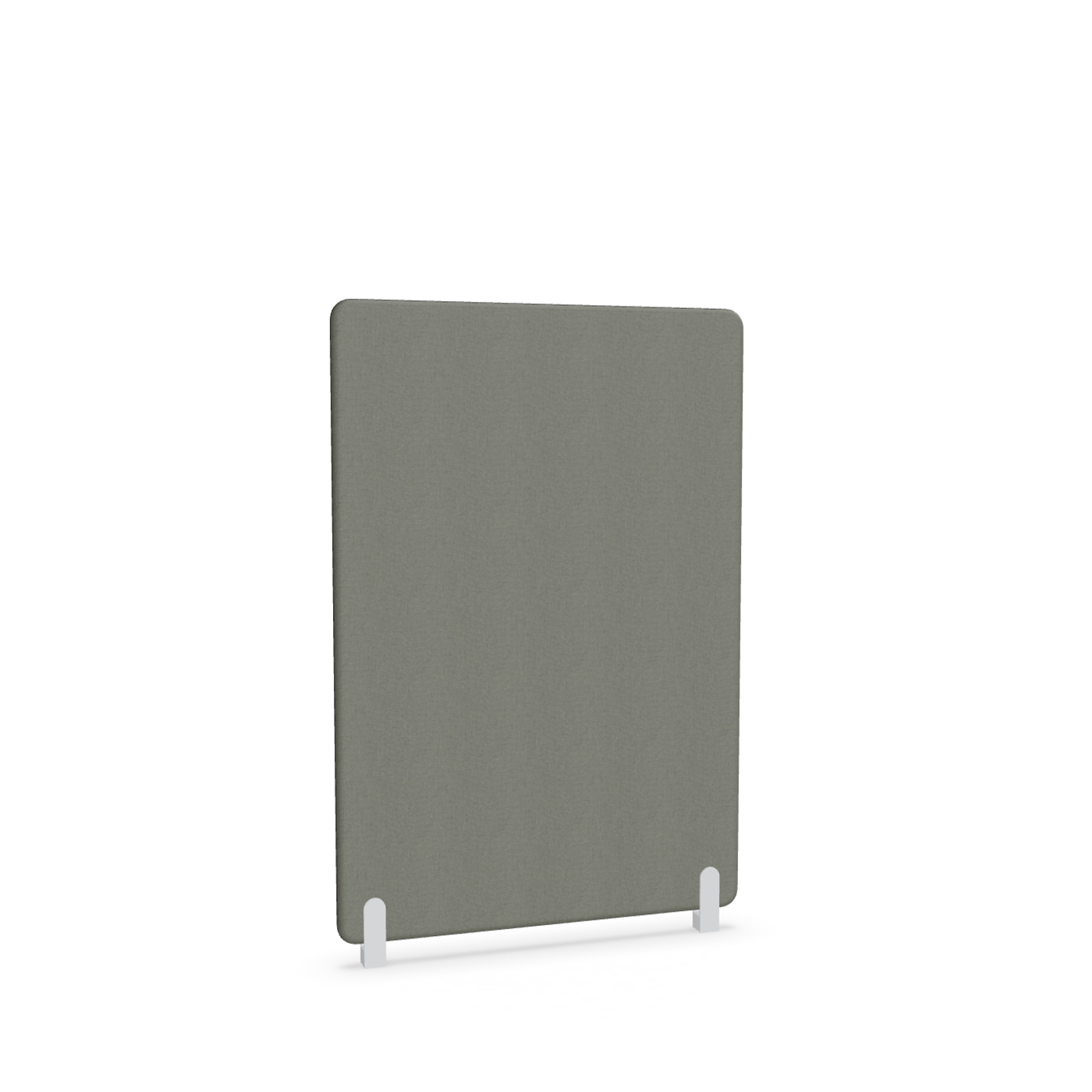 Image of Trennwand Mdd Sonic 100x145 cm, Distanzfüsse, Anthrazit/Weiss, Neu