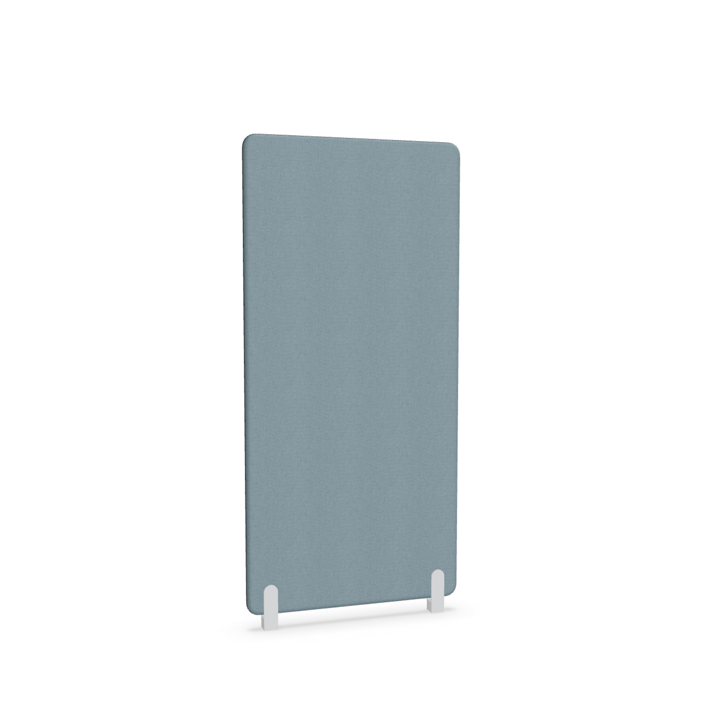 Image of Trennwand Mdd Sonic 80x165 cm, Distanzfüsse, Blau/Weiss, Neu