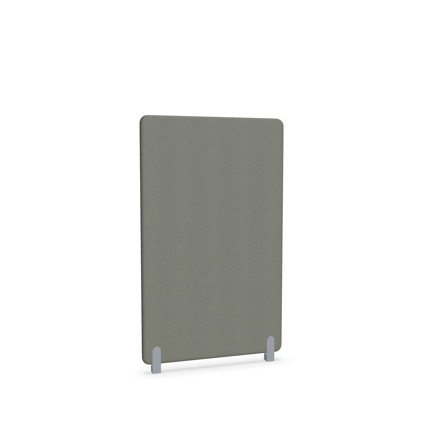 Image of Trennwand Mdd Sonic 90x145 cm, Distanzfüsse, Anthrazit/Silbergrau, Neu