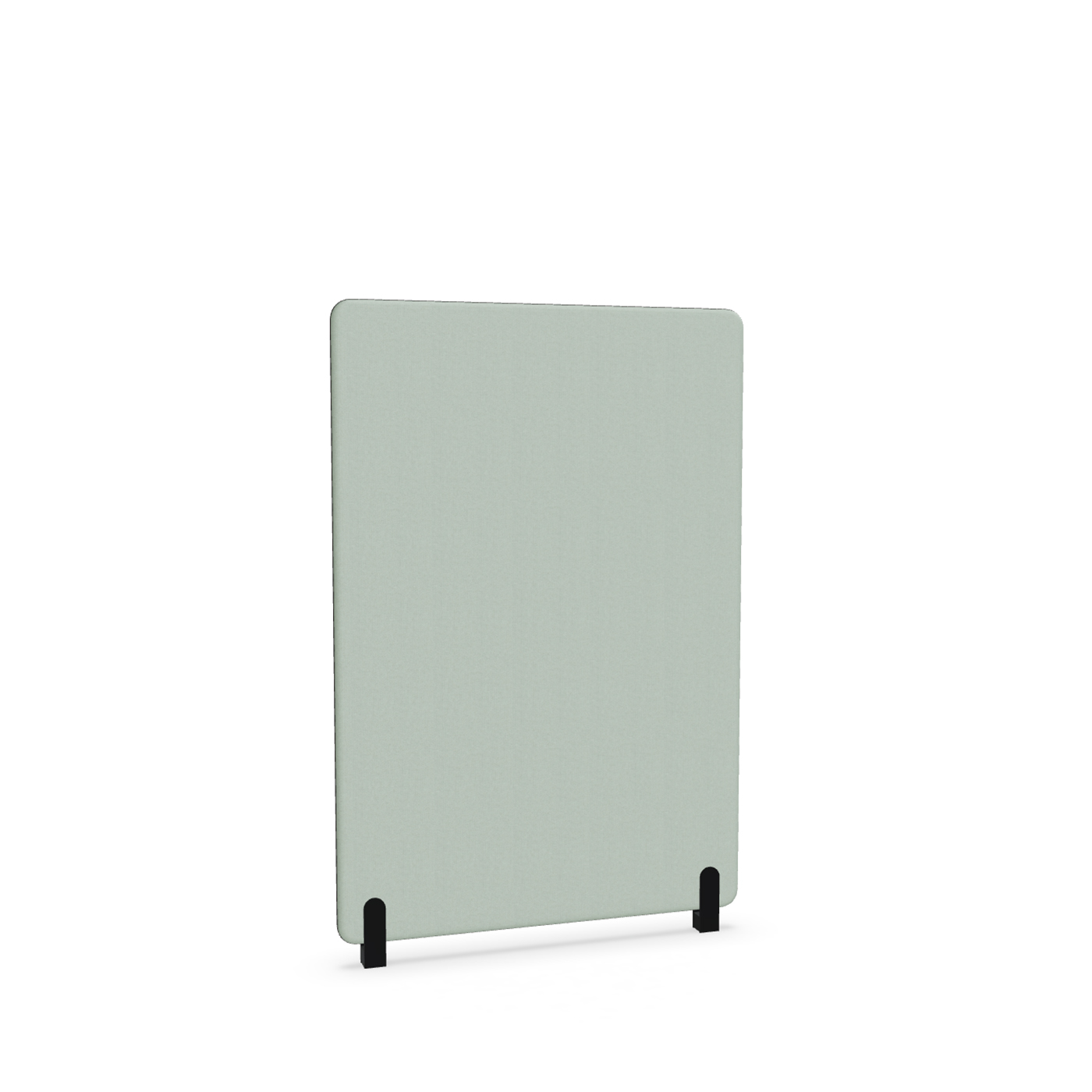Image of Trennwand Mdd Sonic 100x145 cm, Distanzfüsse, Grün/Schwarz, Neu