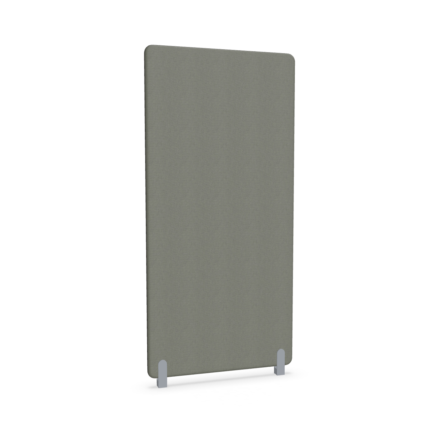 Image of Trennwand Mdd Sonic 90x185 cm, Distanzfüsse, Anthrazit/Silbergrau, Neu