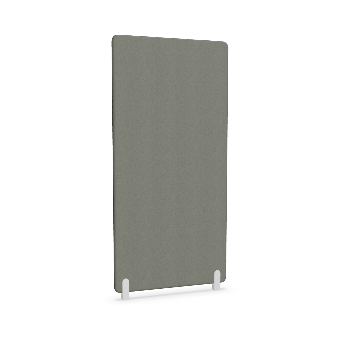 Image of Trennwand Mdd Sonic 90x185 cm, Distanzfüsse, Anthrazit/Weiss, Neu