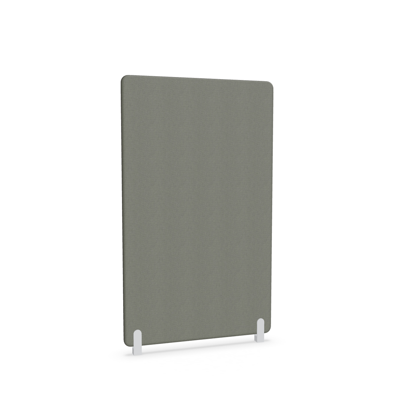 Image of Trennwand Mdd Sonic 100x165 cm, Distanzfüsse, Anthrazit/Weiss, Neu