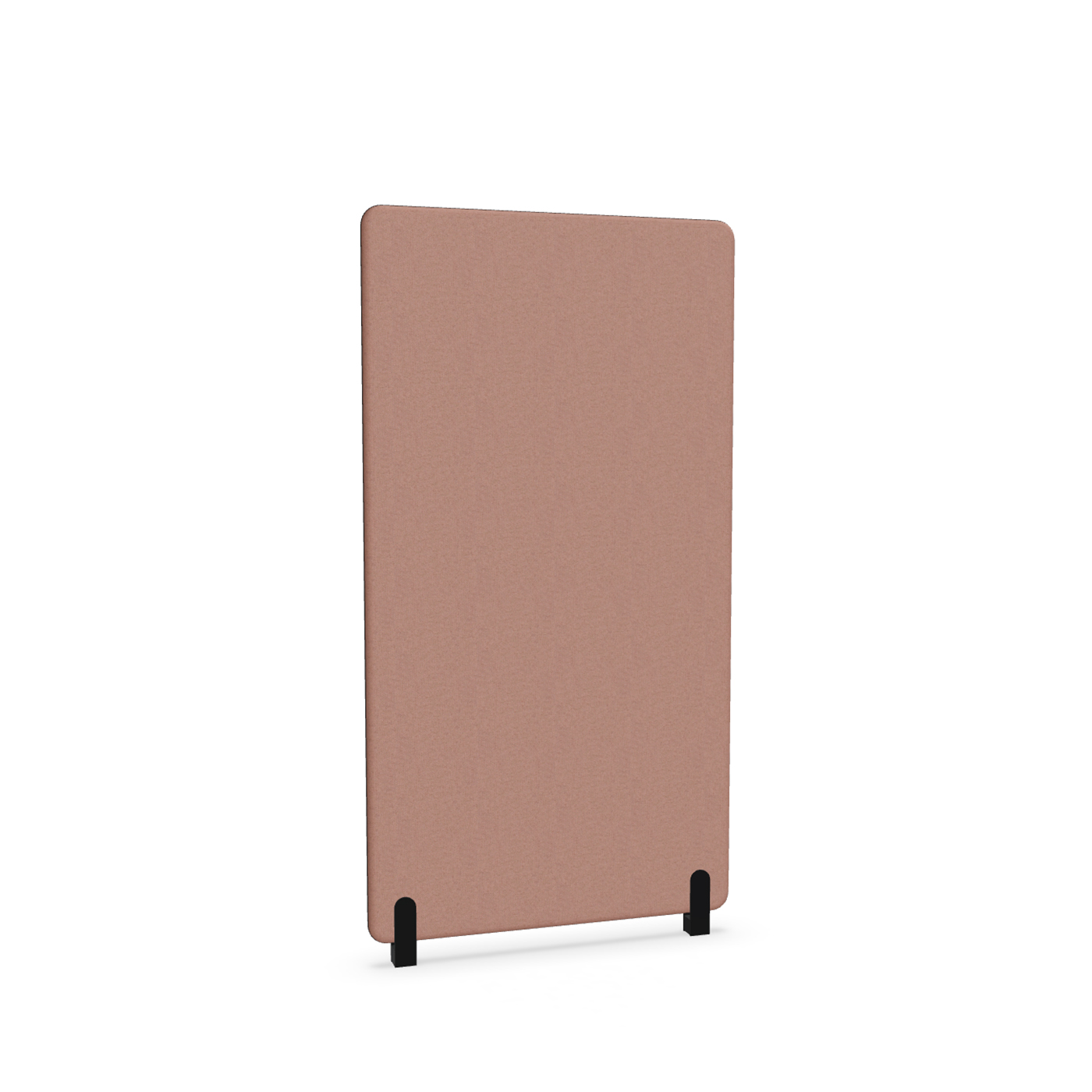 Image of Trennwand Mdd Sonic 90x165 cm, Distanzfüsse, Rosa/Schwarz, Neu