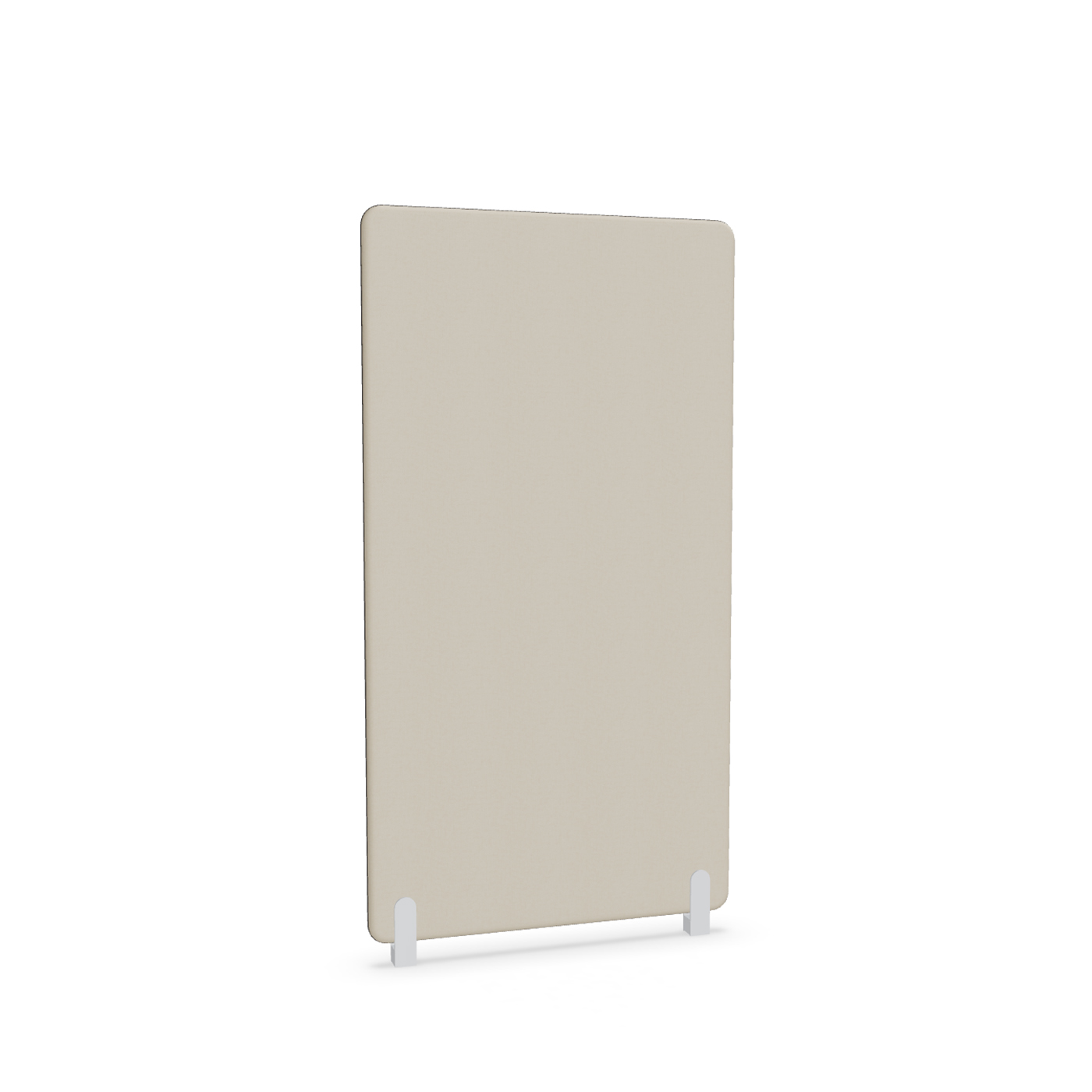 Image of Trennwand Mdd Sonic 90x165 cm, Distanzfüsse, Beige/Weiss, Neu