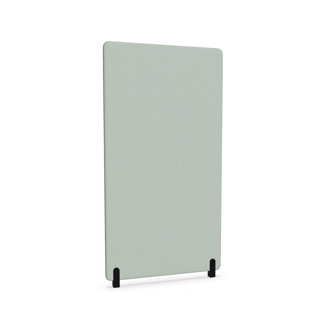 Image of Trennwand Mdd Sonic 100x185 cm, Distanzfüsse, Grün/Schwarz, Neu