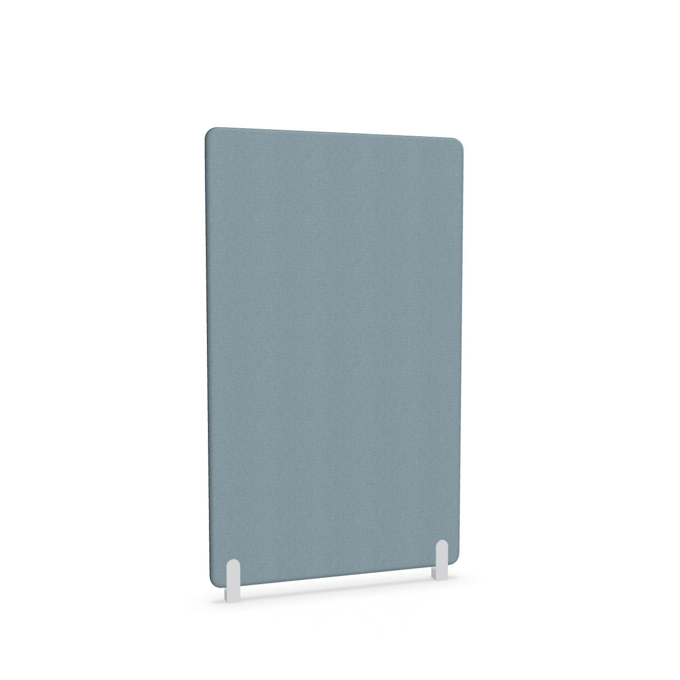 Image of Trennwand Mdd Sonic 100x165 cm, Distanzfüsse, Blau/Weiss, Neu