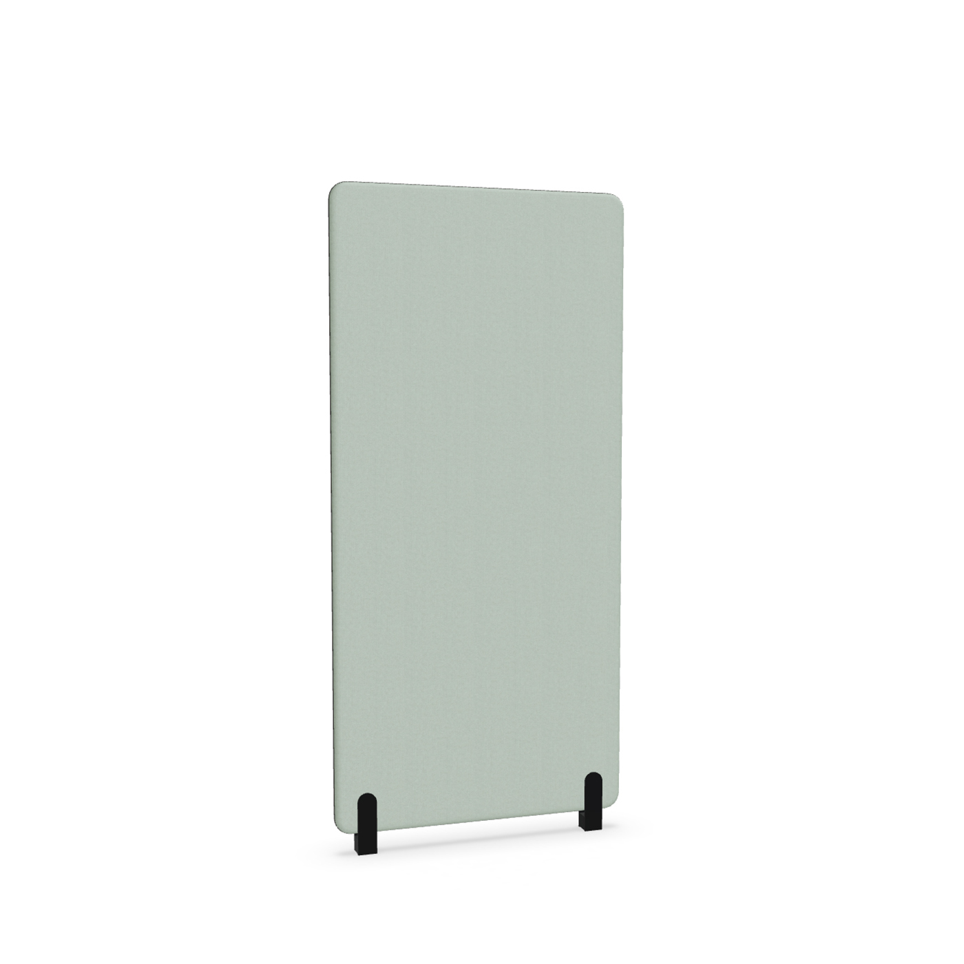 Image of Trennwand Mdd Sonic 80x165 cm, Distanzfüsse, Grün/Schwarz, Neu
