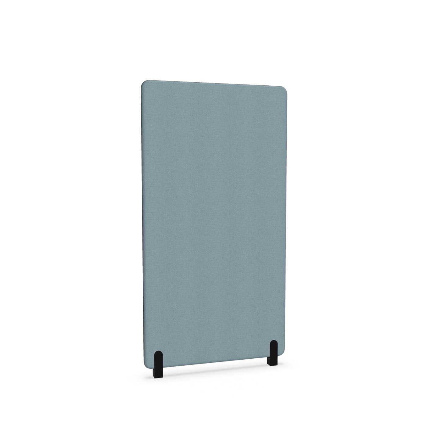 Image of Trennwand Mdd Sonic 90x165 cm, Distanzfüsse, Blau/Schwarz, Neu