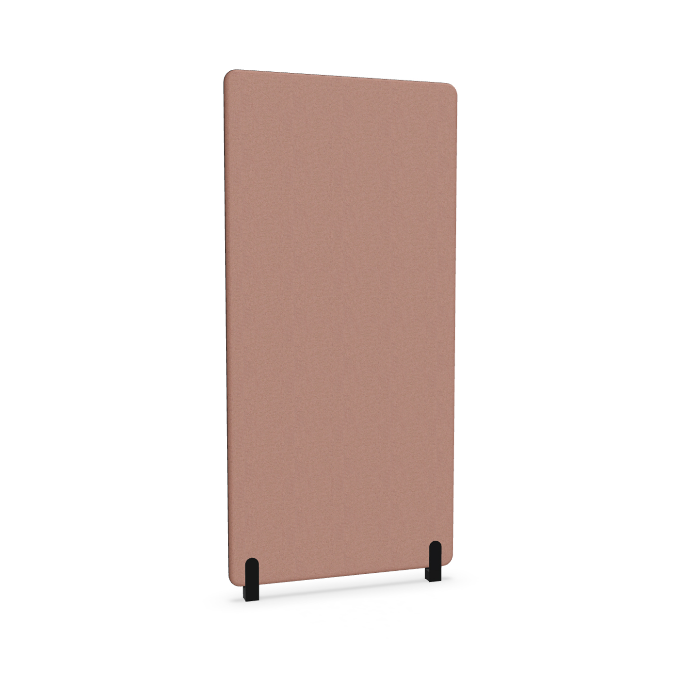 Image of Trennwand Mdd Sonic 90x185 cm, Distanzfüsse, Rosa/Schwarz, Neu
