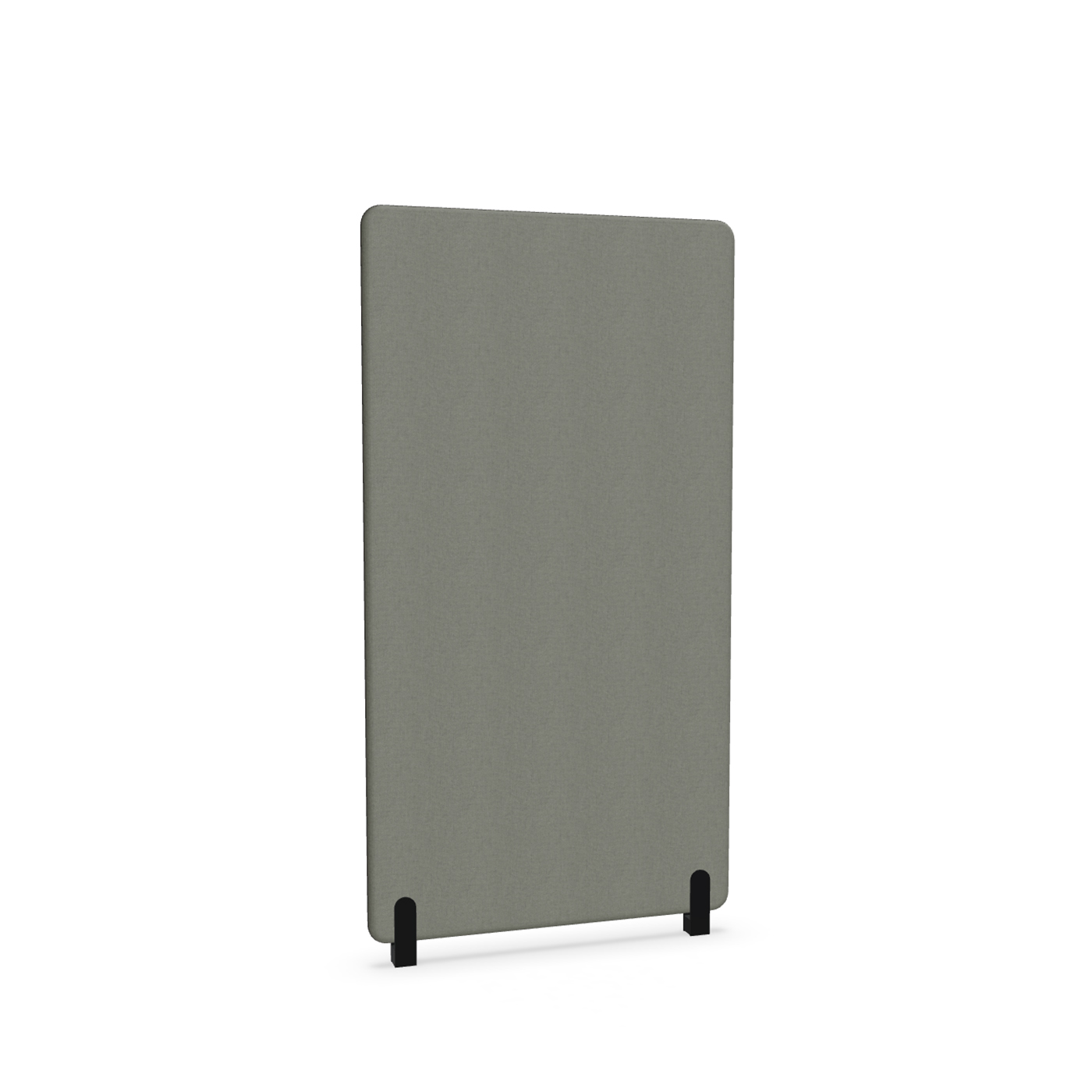 Image of Trennwand Mdd Sonic 90x165 cm, Distanzfüsse, Anthrazit/Schwarz, Neu