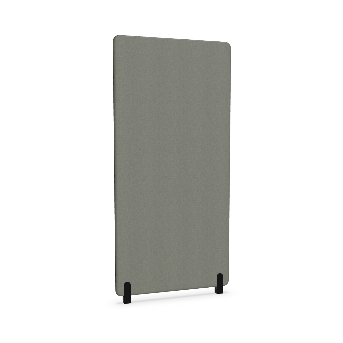 Image of Trennwand Mdd Sonic 90x185 cm, Distanzfüsse, Anthrazit/Schwarz, Neu