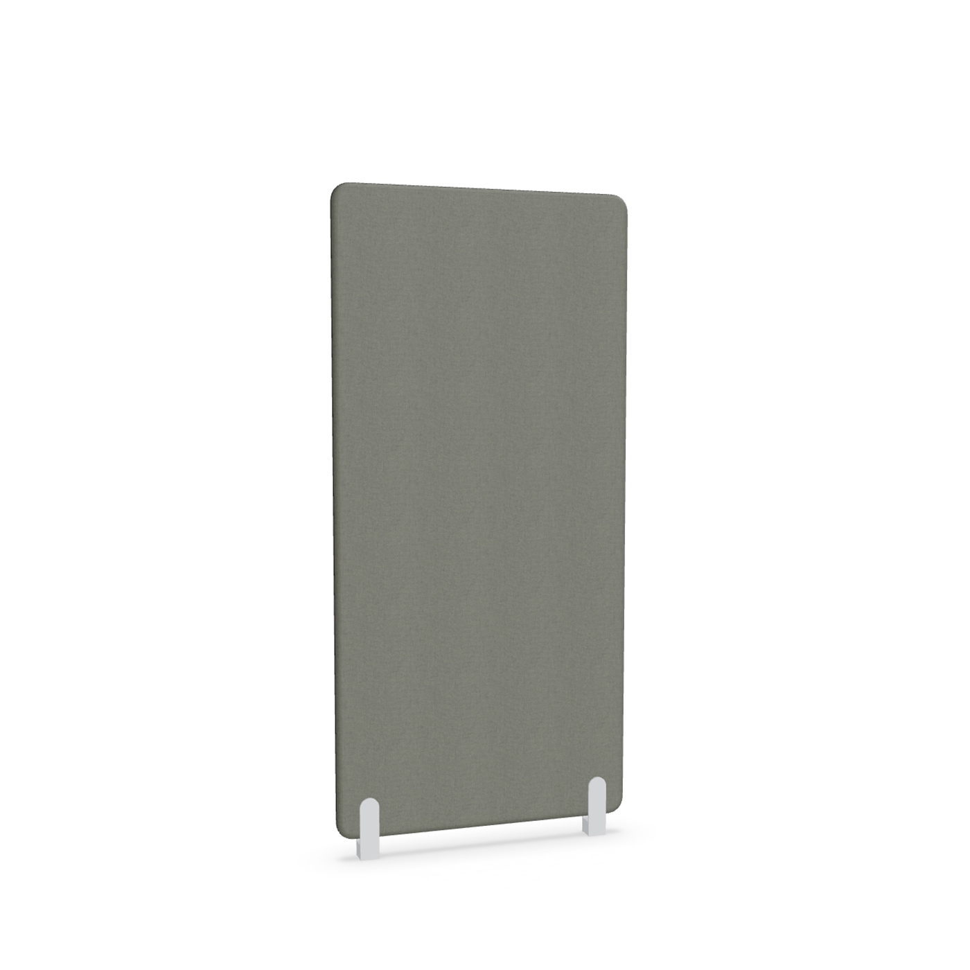 Image of Trennwand Mdd Sonic 80x165 cm, Distanzfüsse, Anthrazit/Weiss, Neu