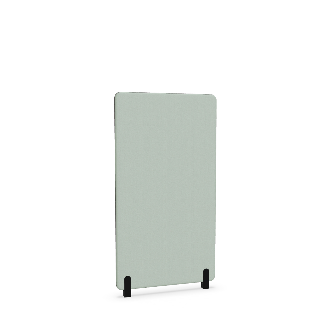 Image of Trennwand Mdd Sonic 80x145 cm, Distanzfüsse, Grün/Schwarz, Neu