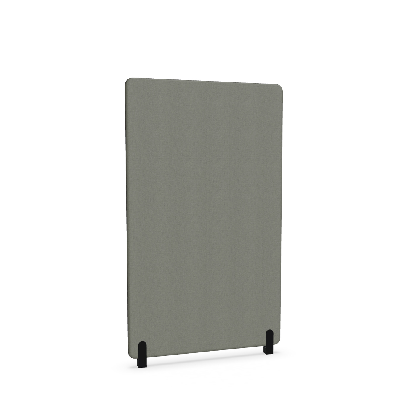 Image of Trennwand Mdd Sonic 100x165 cm, Distanzfüsse, Anthrazit/Schwarz, Neu