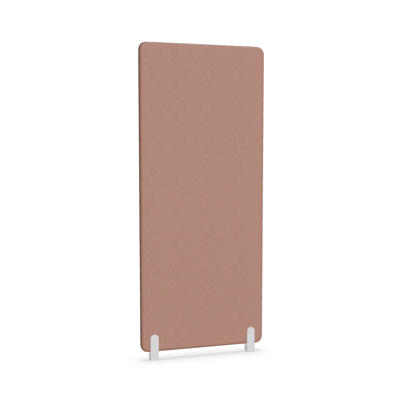Image of Trennwand Mdd Sonic 80x185 cm, Distanzfüsse, Rosa/Weiss, Neu