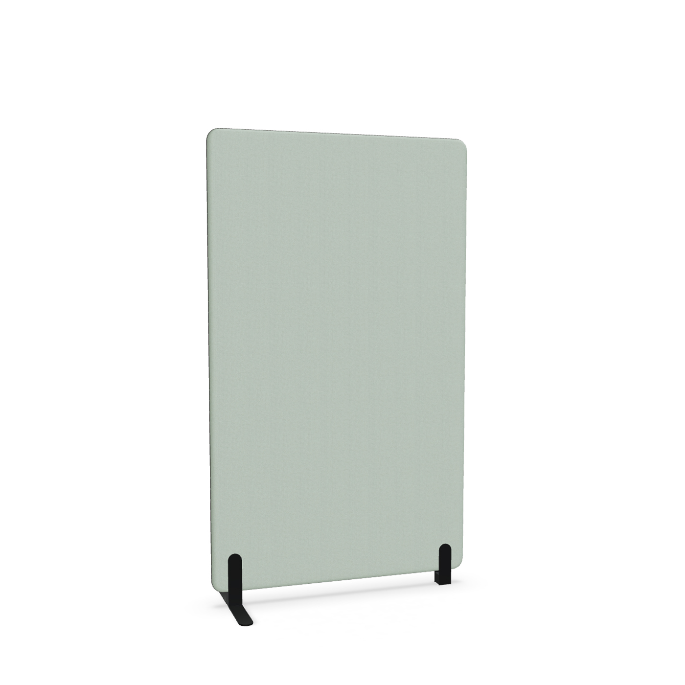 Image of Trennwand Mdd Sonic 100x165 cm, Freistehender Fuss und Distanzfuss, Grün/Schwarz, Neu