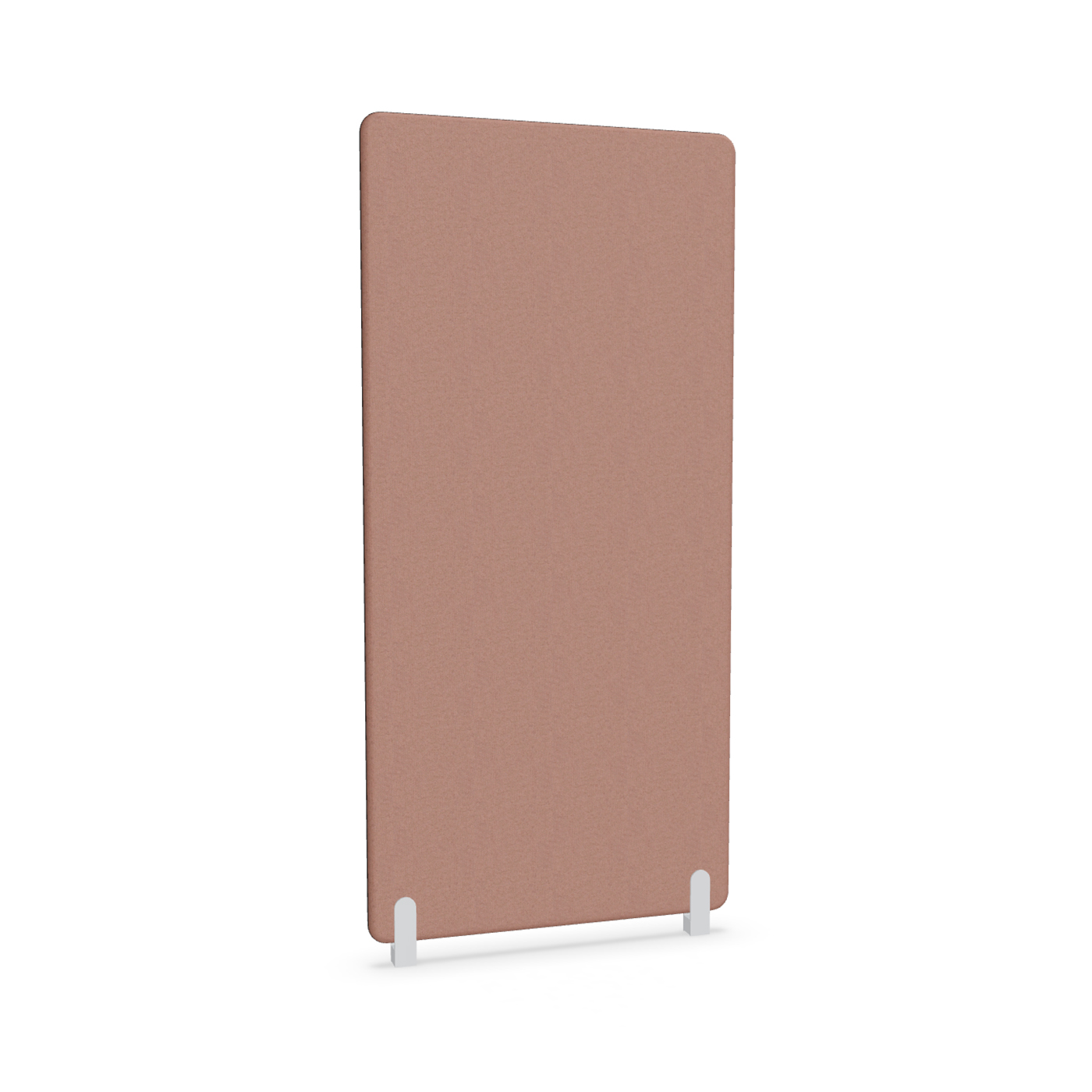 Image of Trennwand Mdd Sonic 90x185 cm, Distanzfüsse, Rosa/Weiss, Neu
