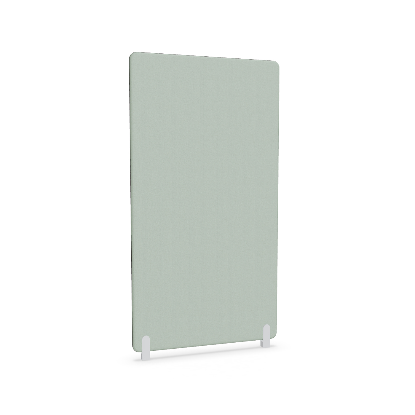 Image of Trennwand Mdd Sonic 100x185 cm, Distanzfüsse, Grün/Weiss, Neu