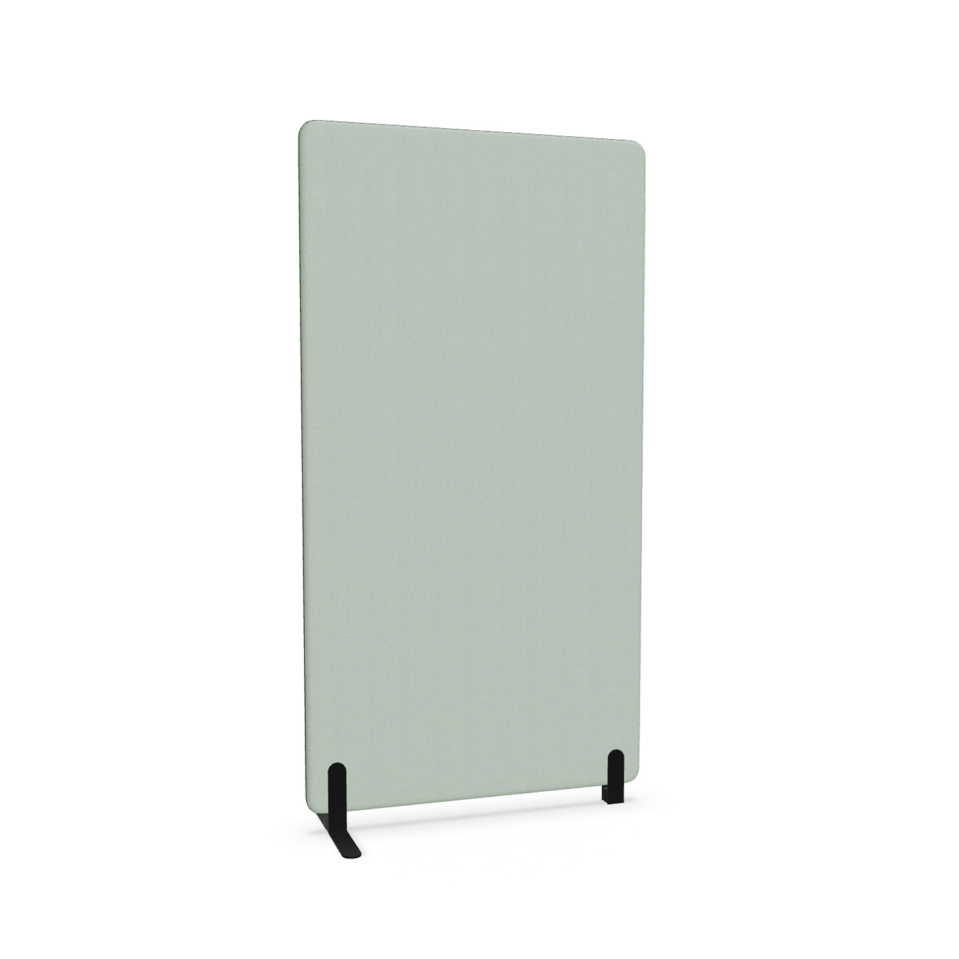 Image of Trennwand Mdd Sonic 100x185 cm, Freistehender Fuss und Distanzfuss, Grün/Schwarz, Neu