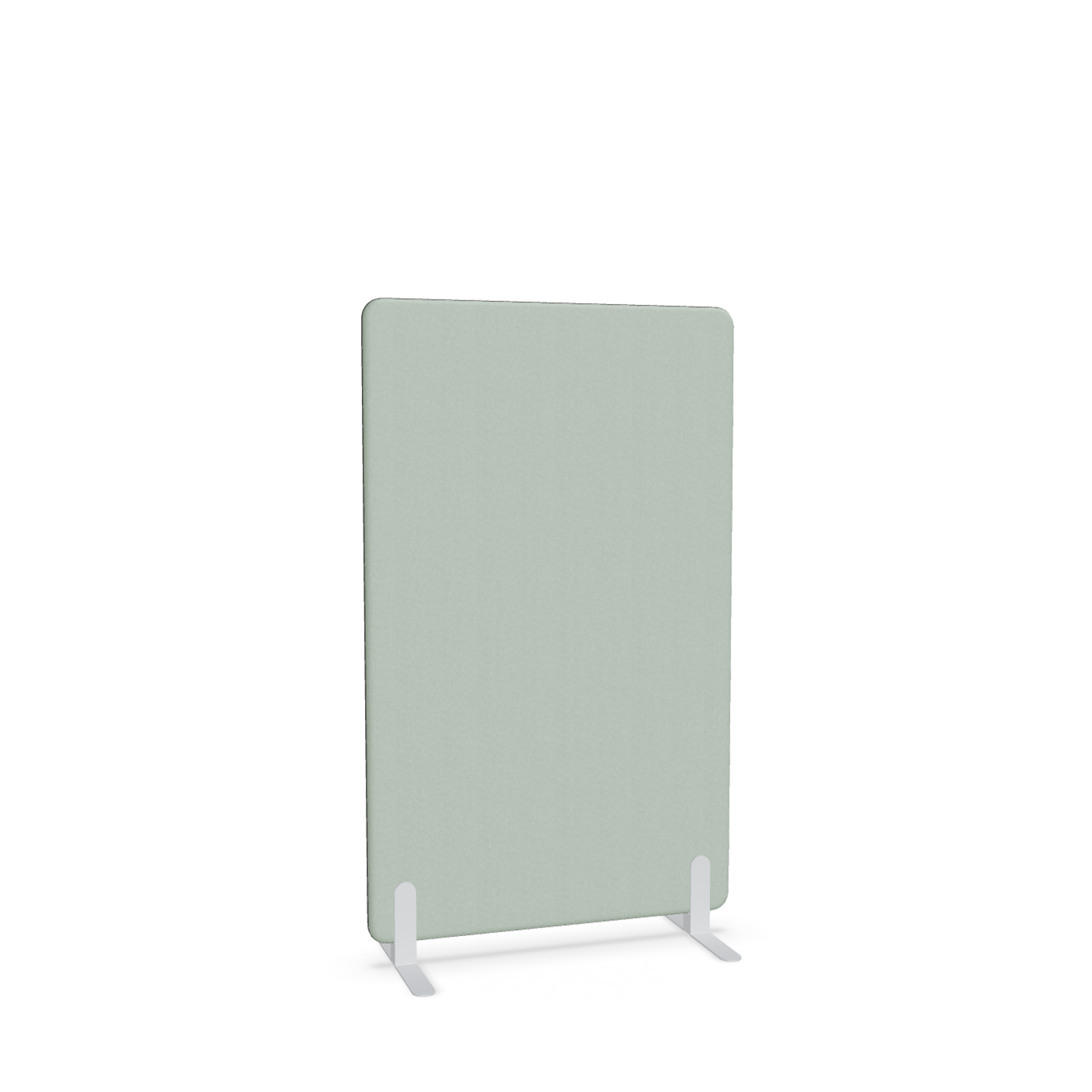 Image of Trennwand Mdd Sonic 90x145 cm, Freistehende Füsse, Grün/Weiss, Neu