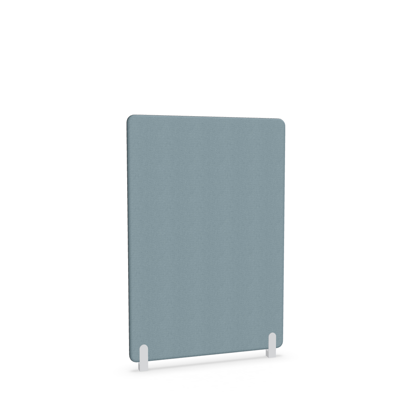Image of Trennwand Mdd Sonic 100x145 cm, Distanzfüsse, Blau/Weiss, Neu