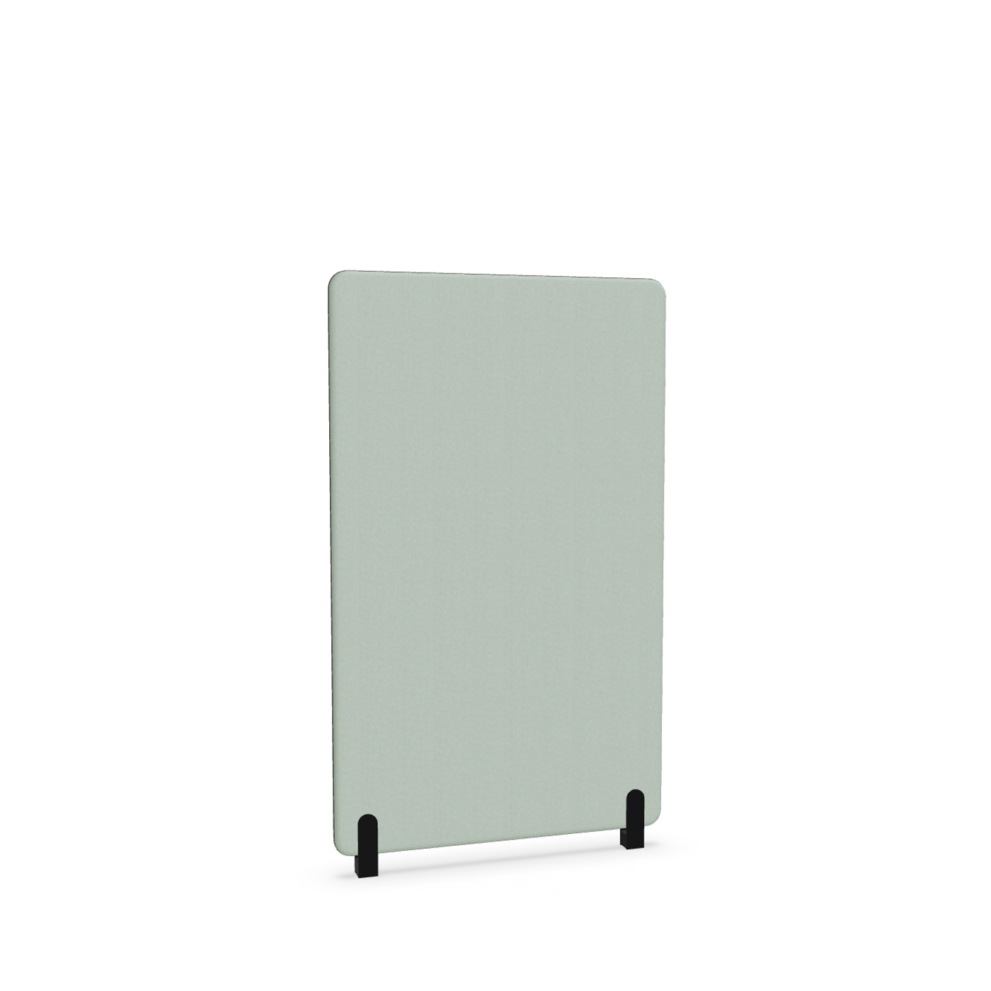 Image of Trennwand Mdd Sonic 90x145 cm, Distanzfüsse, Grün/Schwarz, Neu