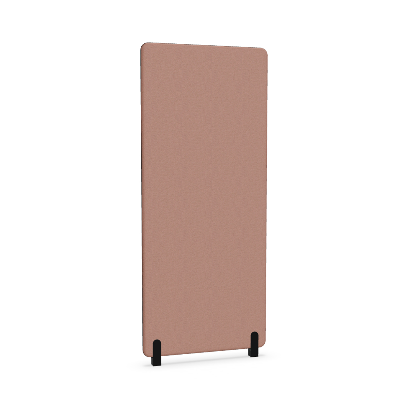 Image of Trennwand Mdd Sonic 80x185 cm, Distanzfüsse, Rosa/Schwarz, Neu