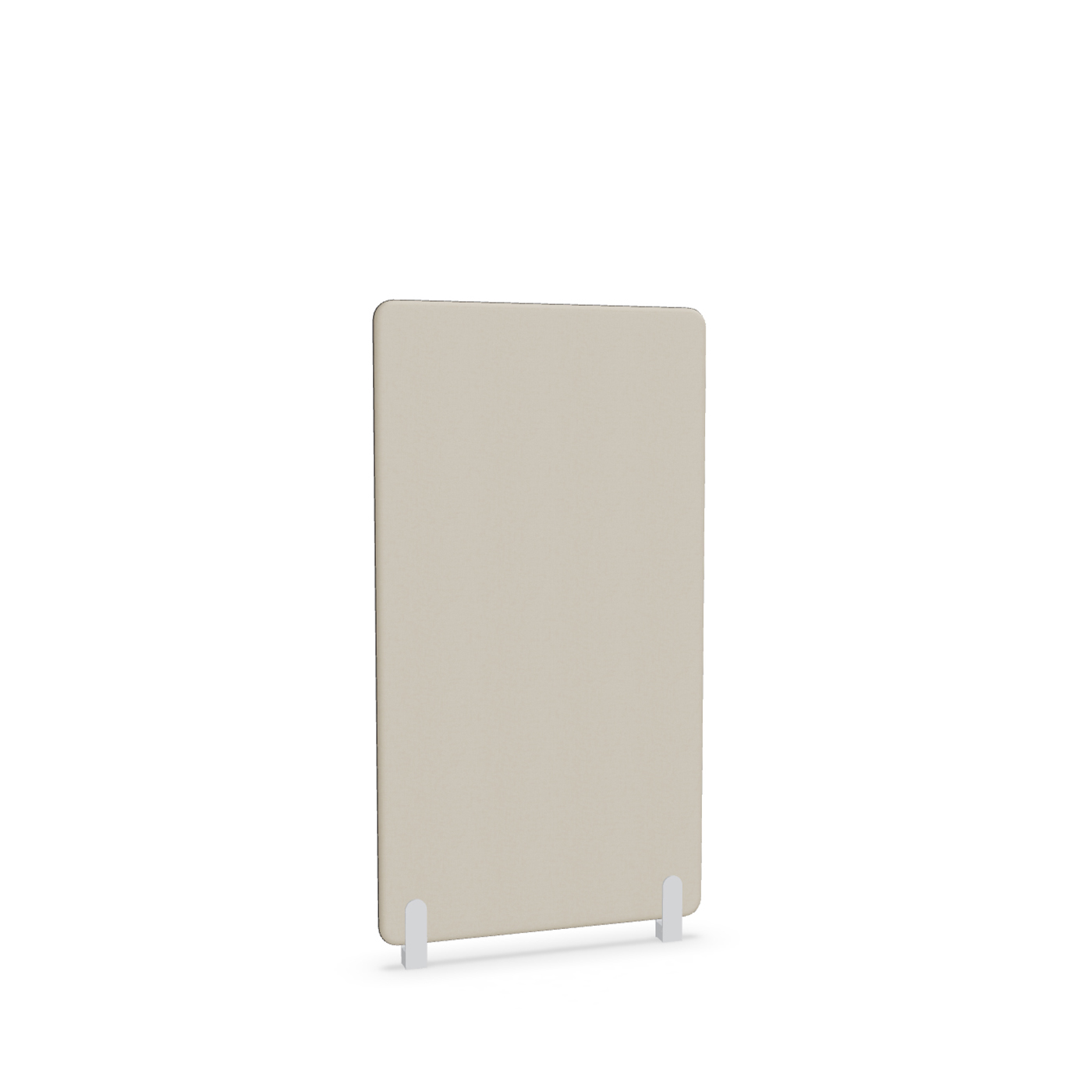 Image of Trennwand Mdd Sonic 80x145 cm, Distanzfüsse, Beige/Weiss, Neu