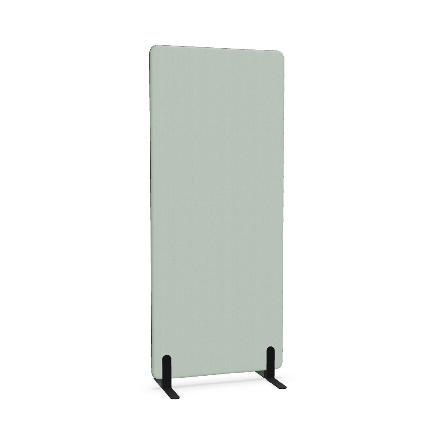 Image of Trennwand Mdd Sonic 80x185 cm, Freistehende Füsse, Grün/Schwarz, Neu